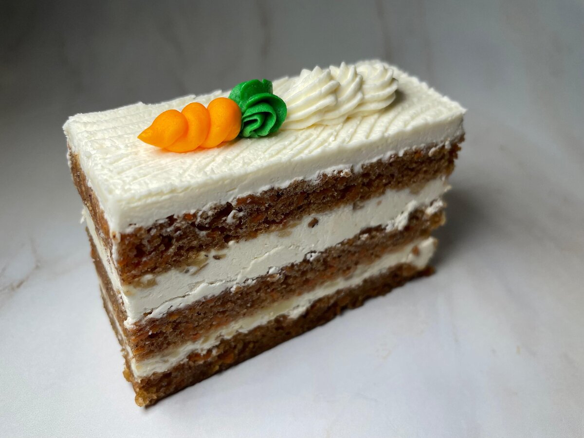 Carrot Sliced Cake