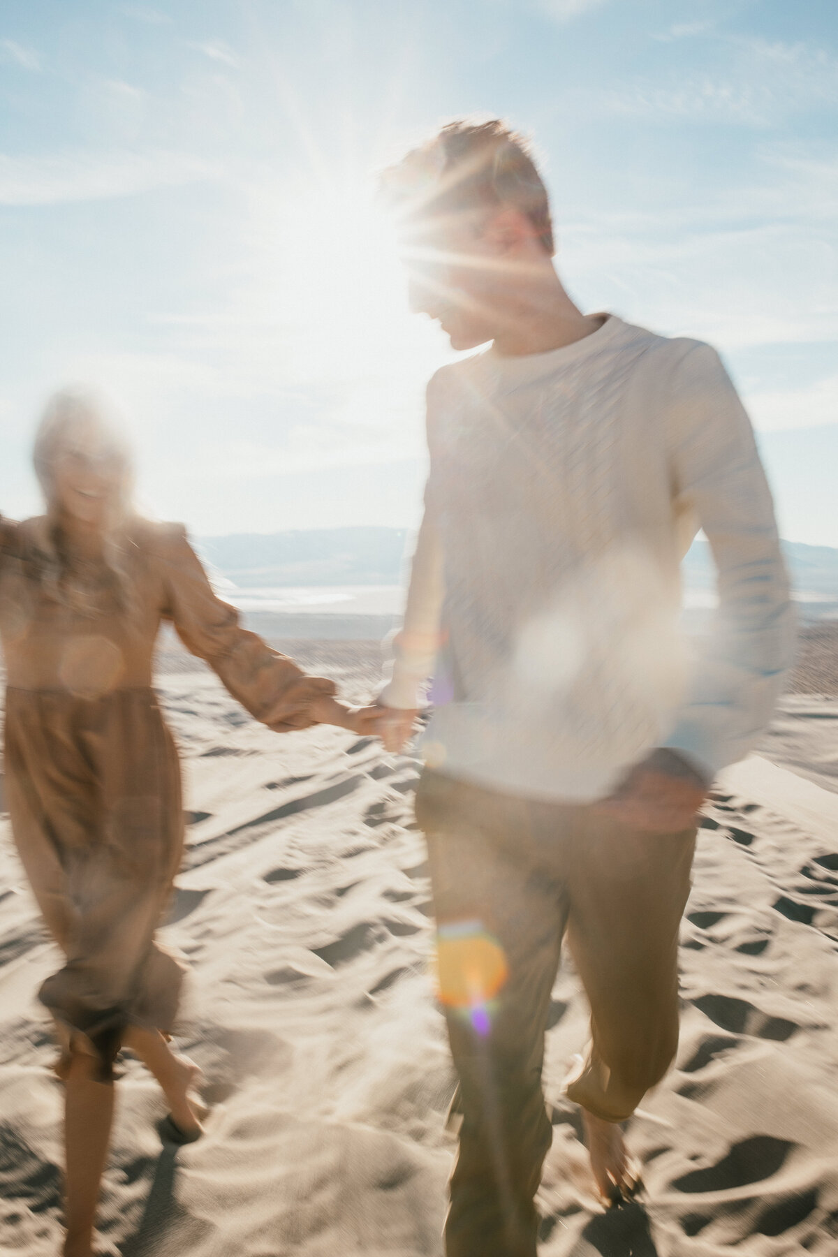 A Sand Dunes Engagement Photography Session - 36