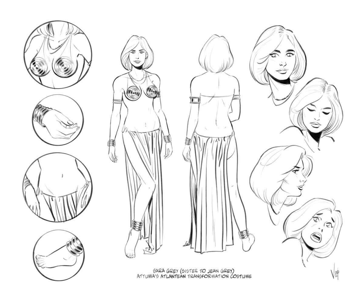 Sara Atlantean Costume Commission Model Sheet copy