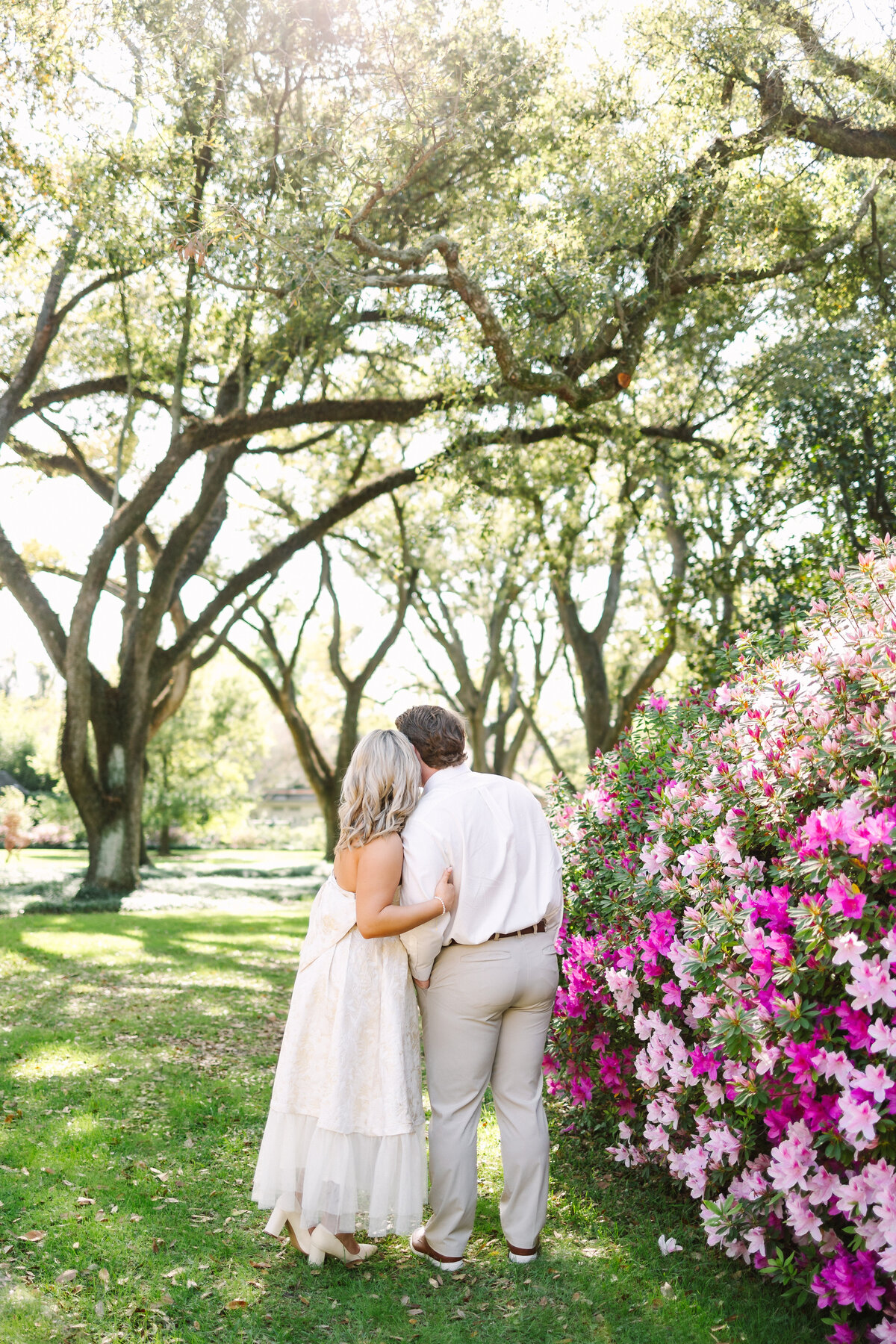 New Orleans Engagement Photographer Longue Vue House and Gardens