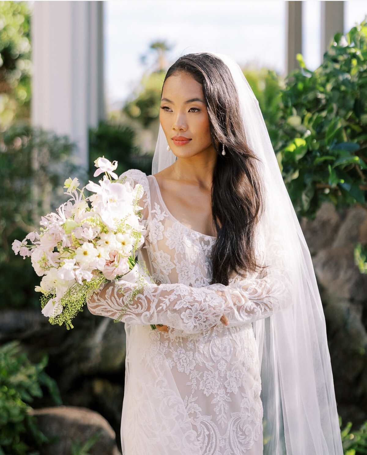 Hawaii Bridal bouquet- hemingway wedding florist