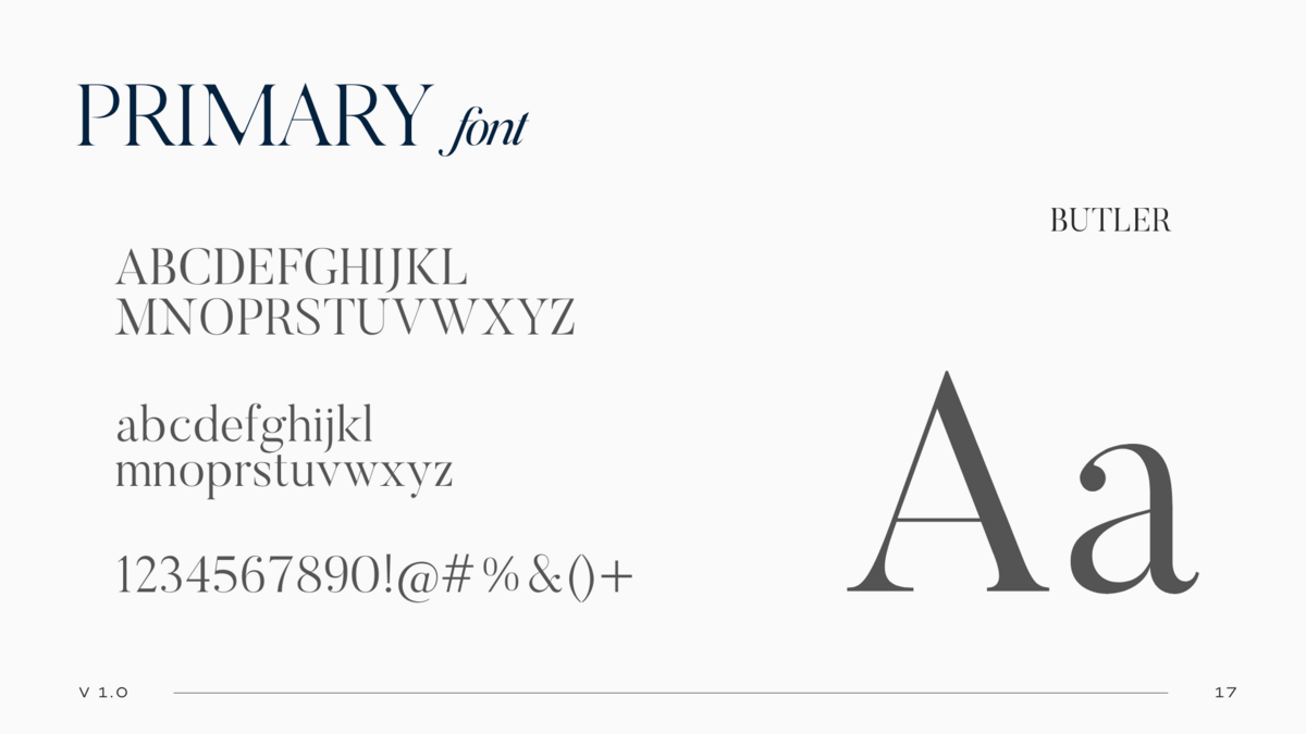 Primary Font