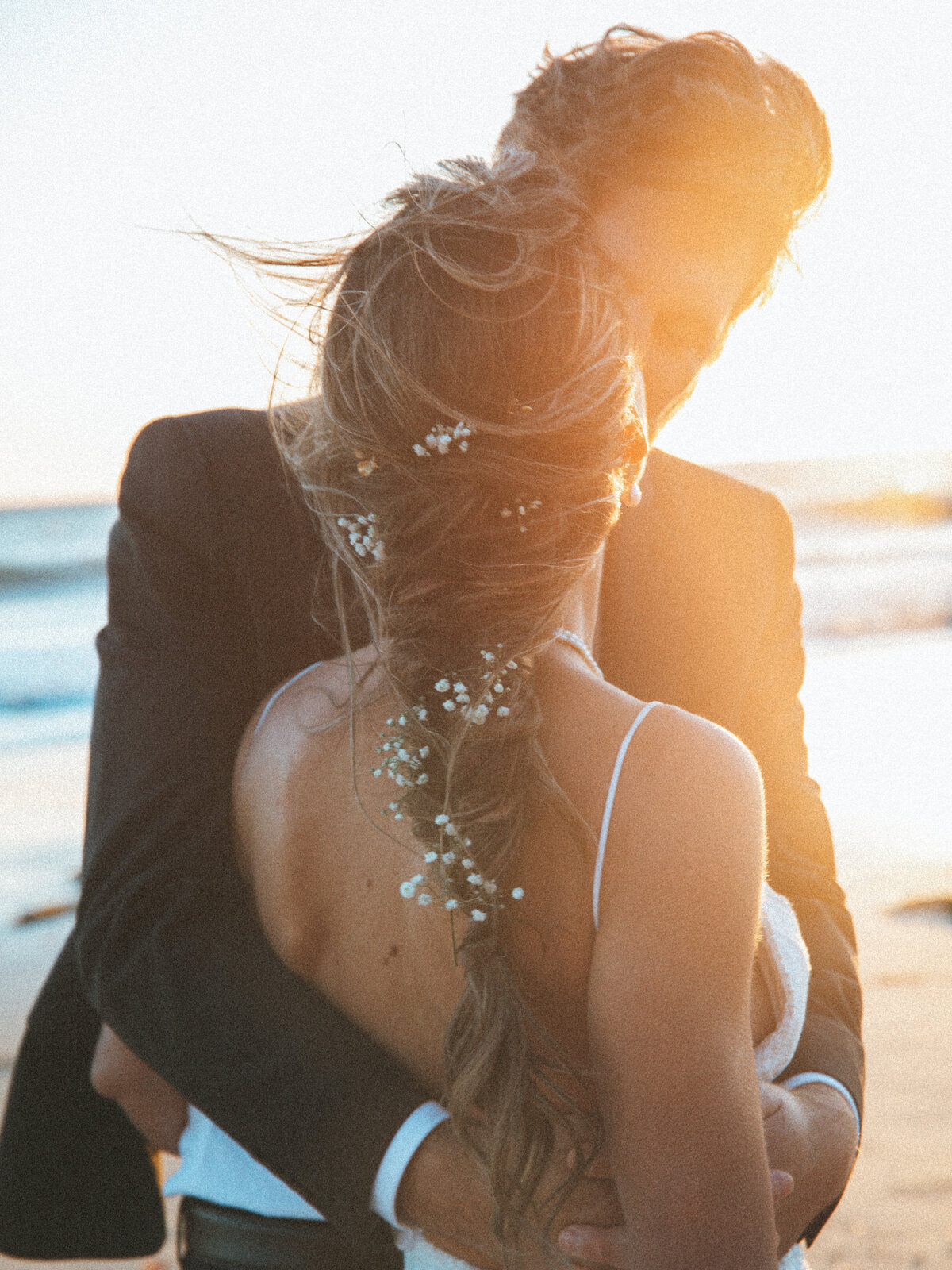 sunset beach wedding santa barbara