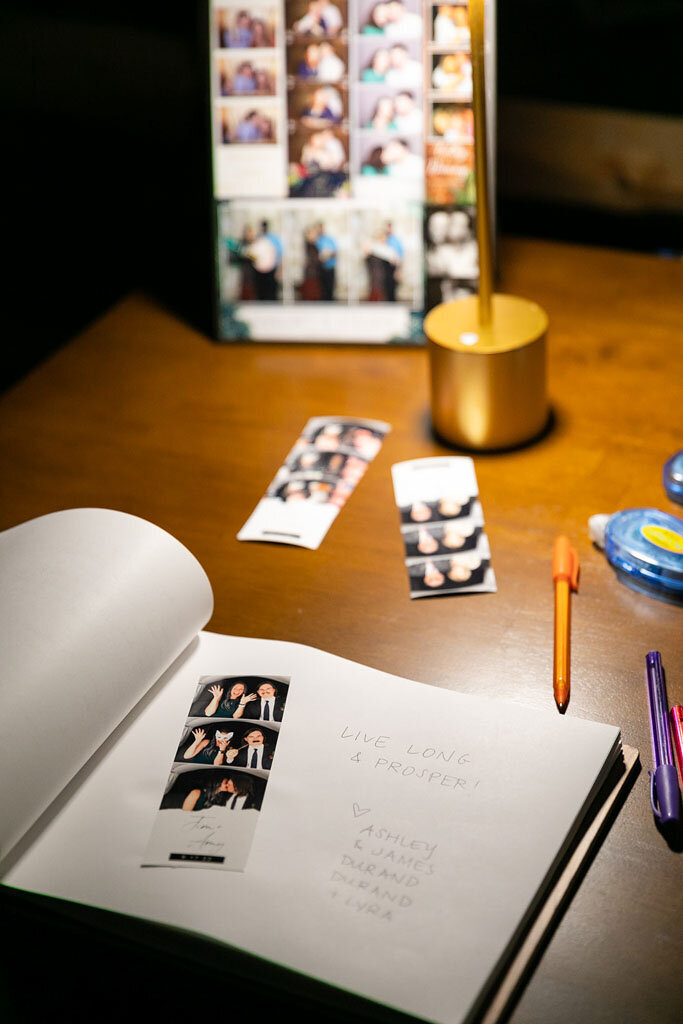 Photo bus guest book