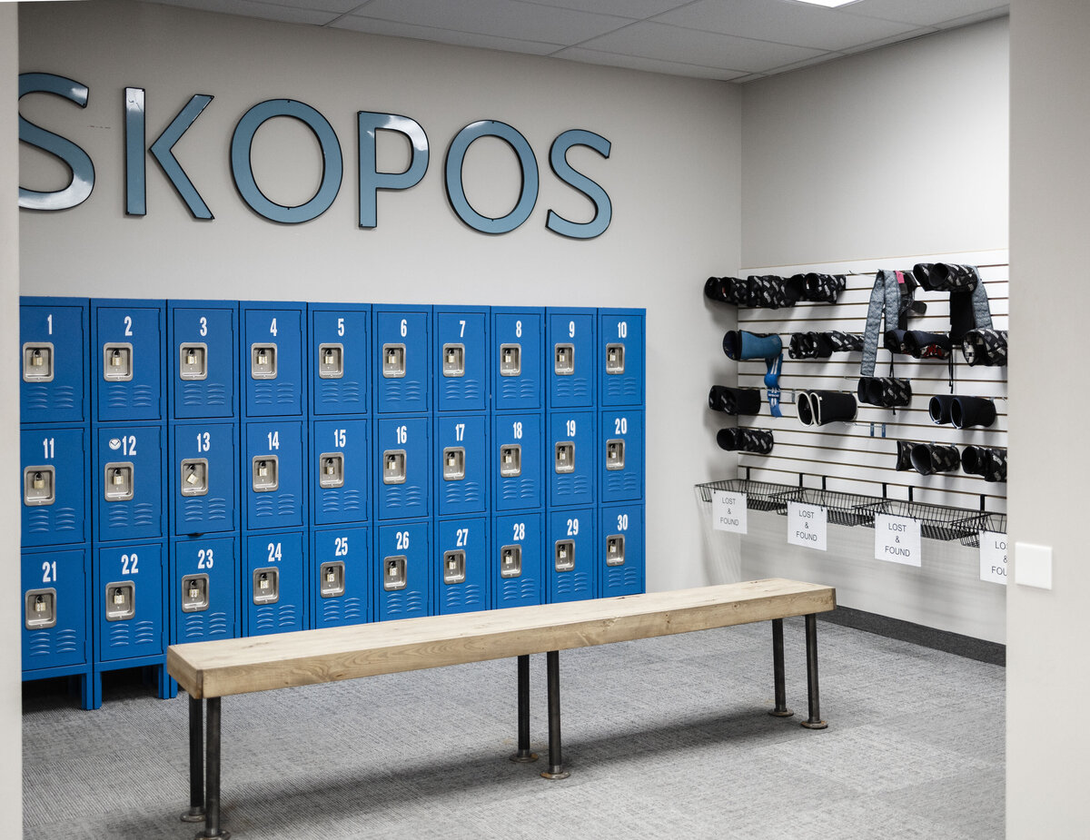 locker room
