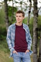 cedar crest high school guy washington park portrait