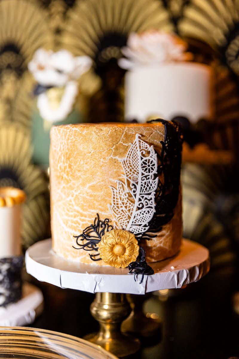 Gatsby-Style-Wedding-Cake-A-Wedding-Loft-Leesburg-VA
