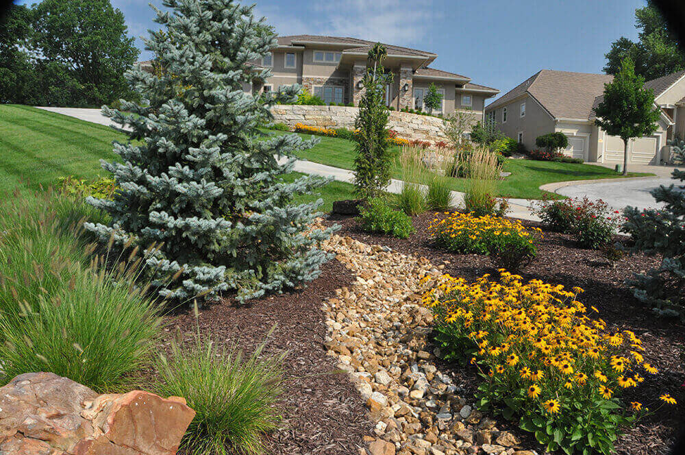 Commercial landscape company project in Kansas City