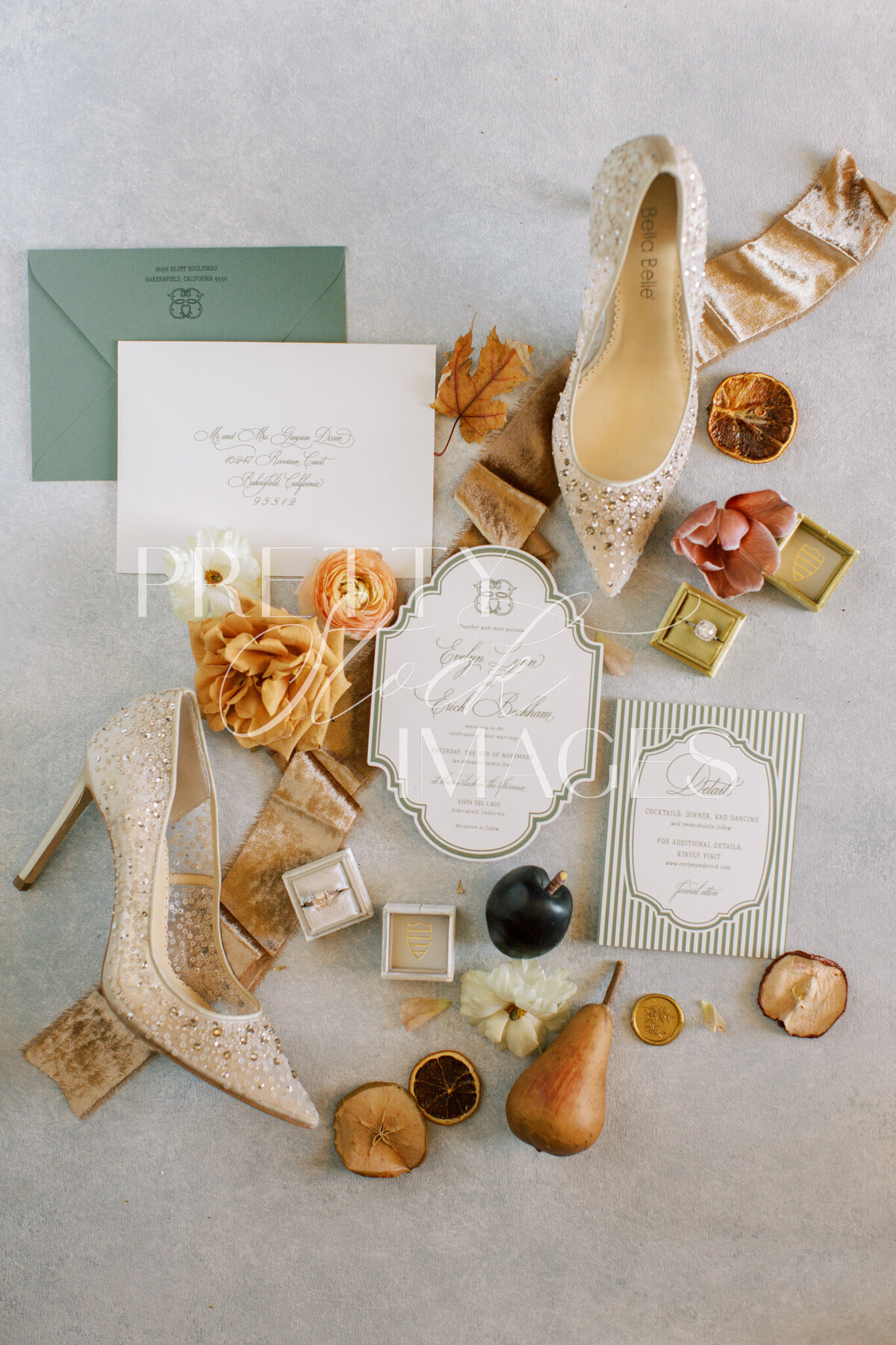 Pretty Stock Images - Fall Wedding Flat Lay-080