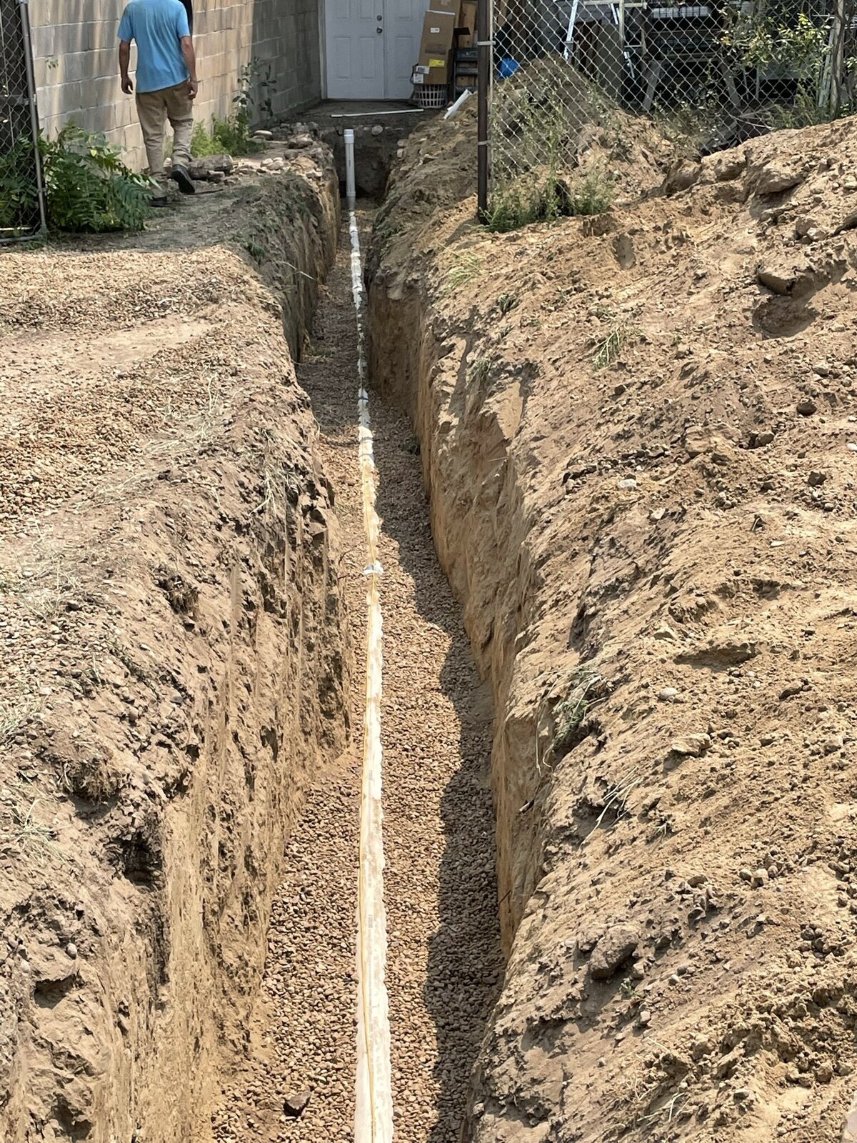 Recent sewer line project in Cañon City, CO