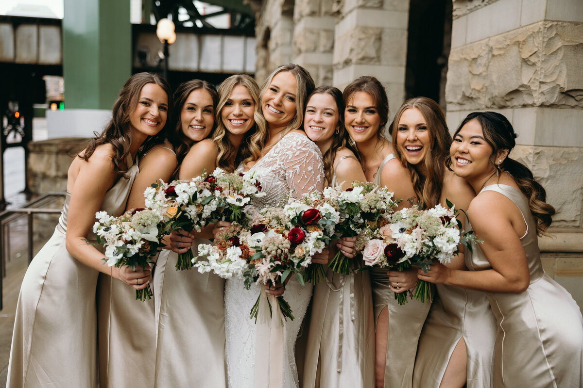 Bridal Party Photography by Richmond VA wedding photographer
