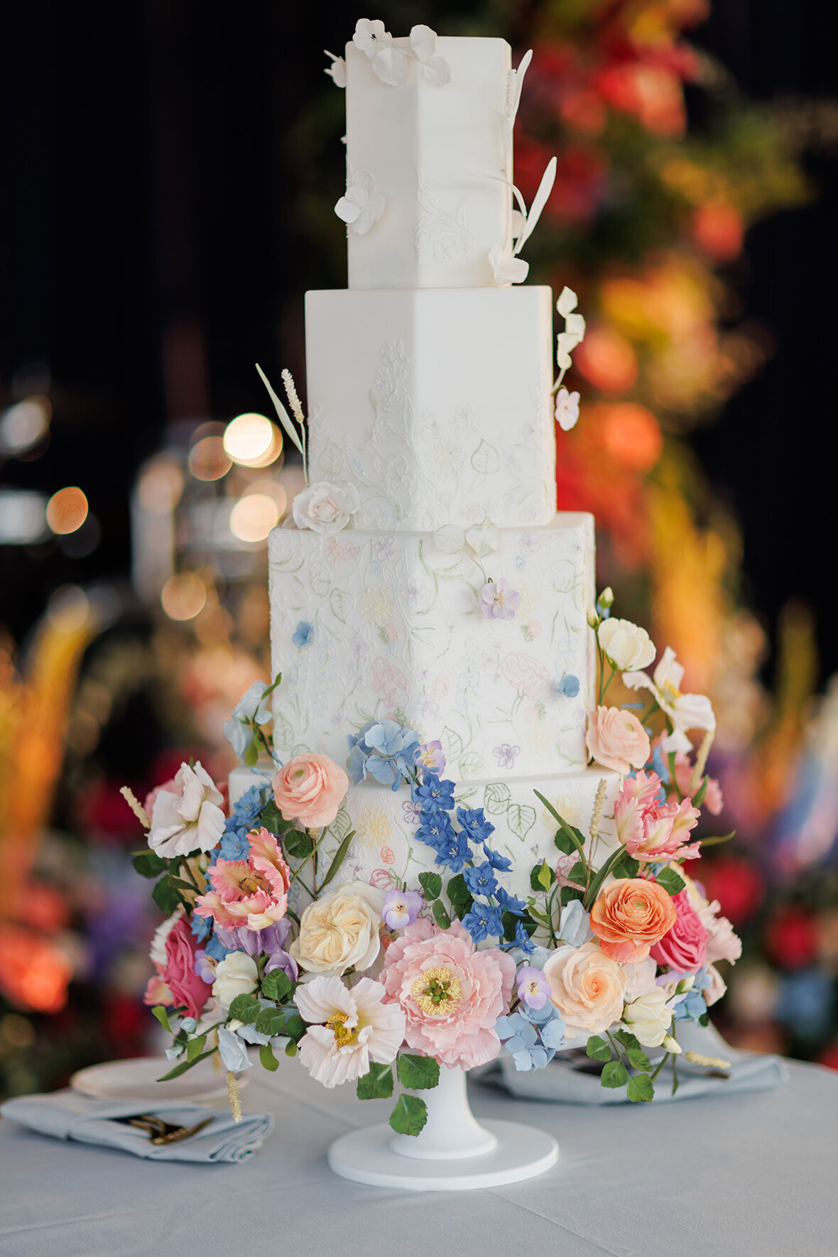 Adler Planetarium Luxury Wedding Flowers_3