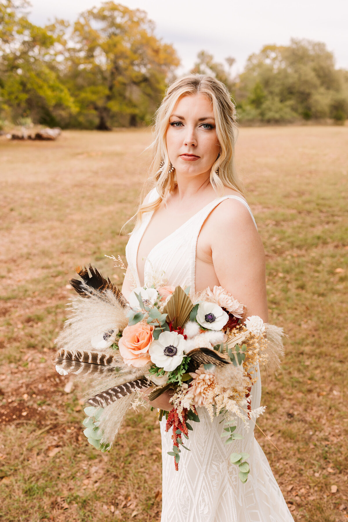 Find bliss in untraditional love at Vista West Ranch. A boho chic party wedding in Dripping Springs, Texas, where love is celebrated with epic parties, colors, and texture.