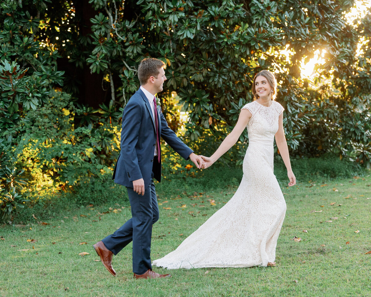 Outdoor Charlotte wedding