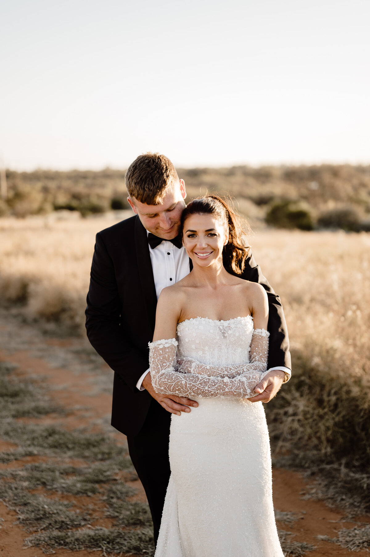 Sunset Wedding Photography in Mildura,