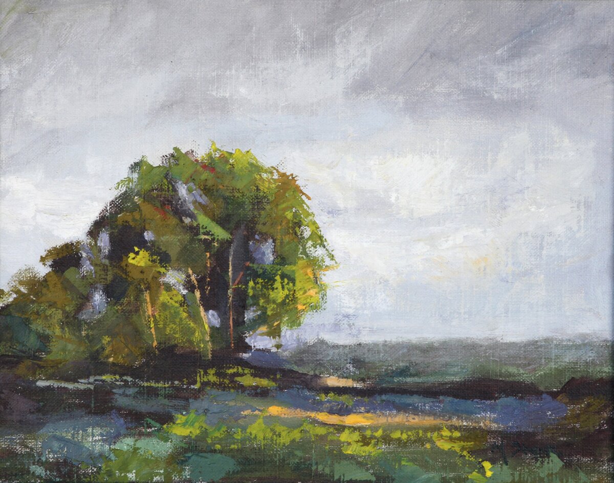 Lone tree 8x10