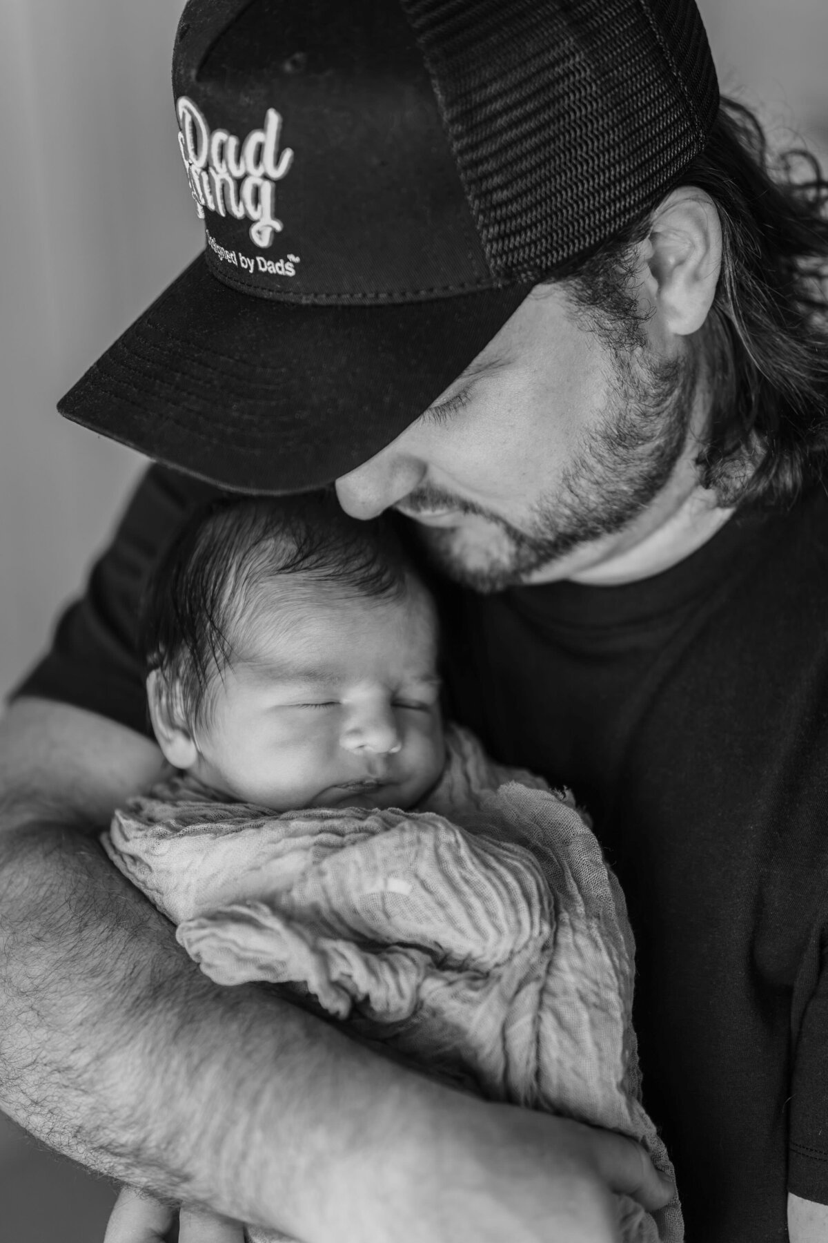 Newborn Photographer | Baby peacefully sleeping during cozy lifestyle session | Somerset County, New Jersey