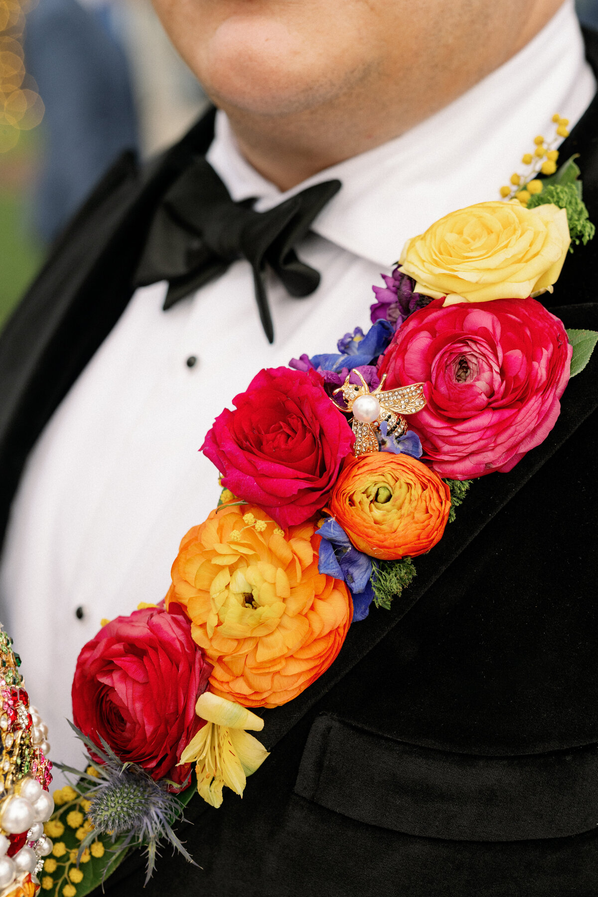 6 - Armature Works Wedding Groom's Boutonniere - Tampa Wedding Planner
