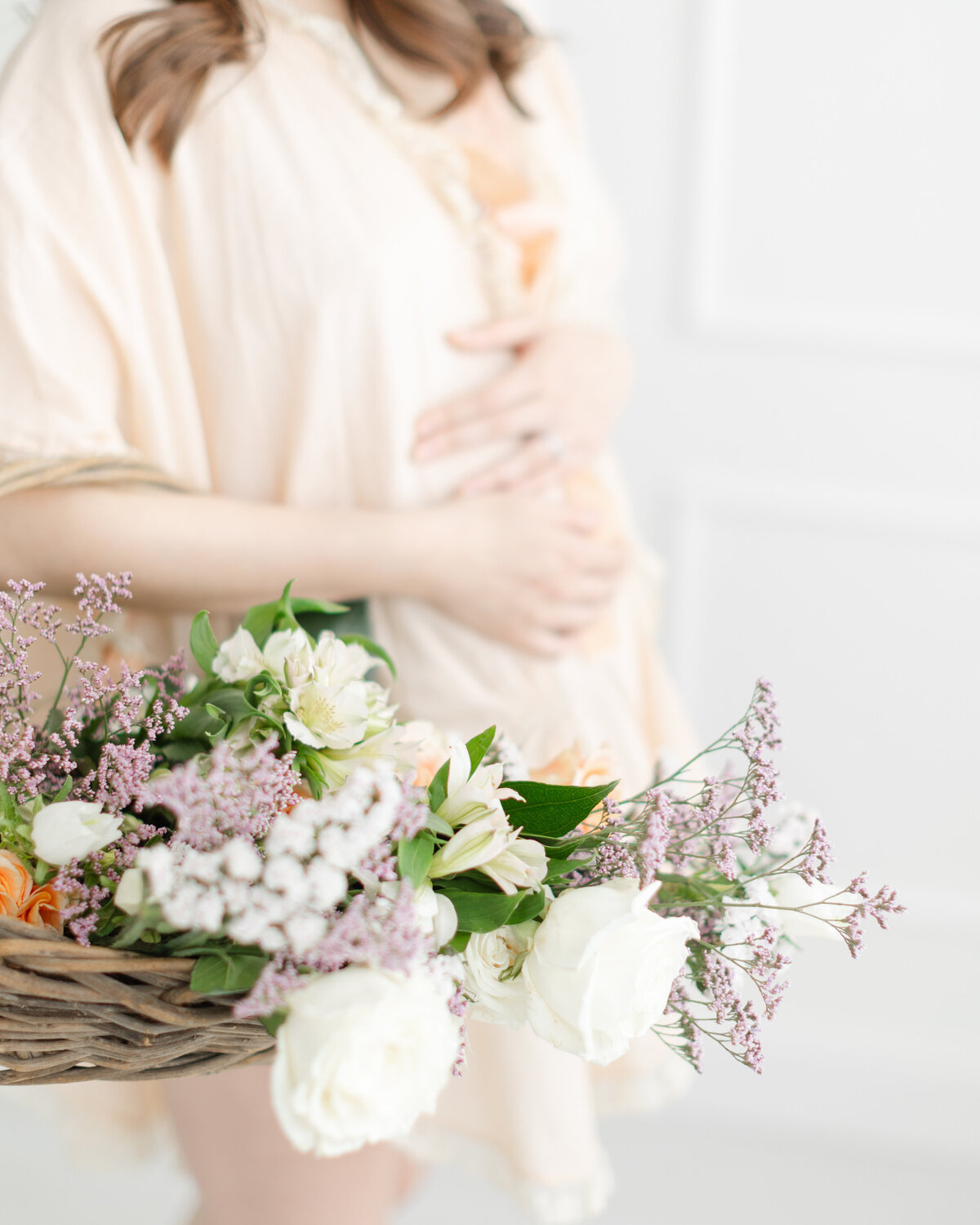 Maternity portrait session at Philadelphia photography studio - 1