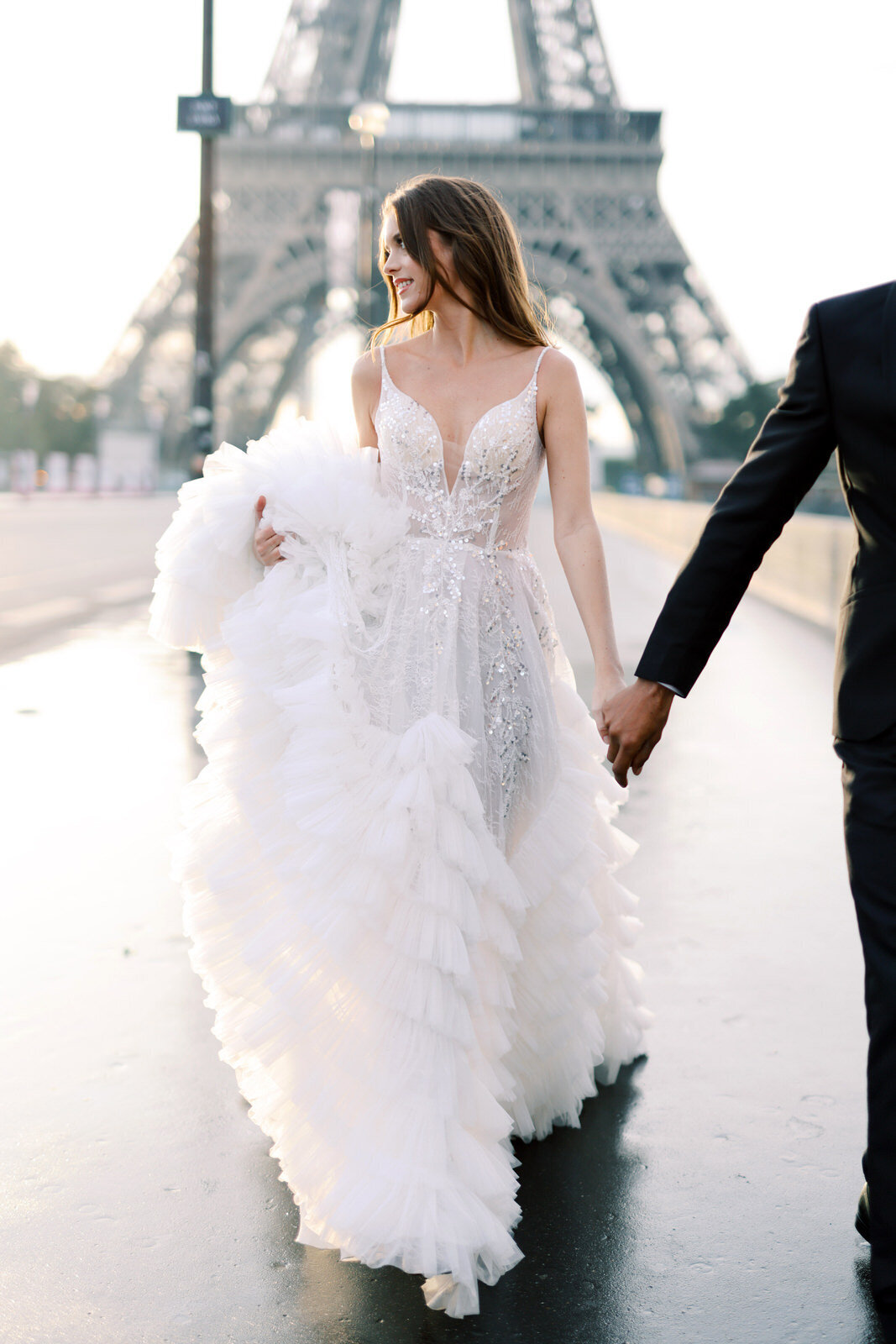 Modern Film Wedding Photography in Paris France 31