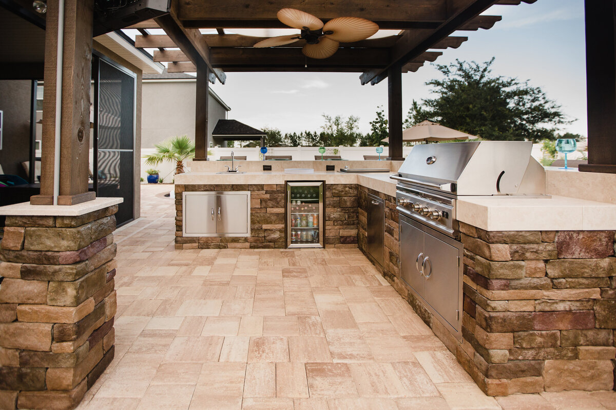 Jacksonville outdoor kitchen design and build