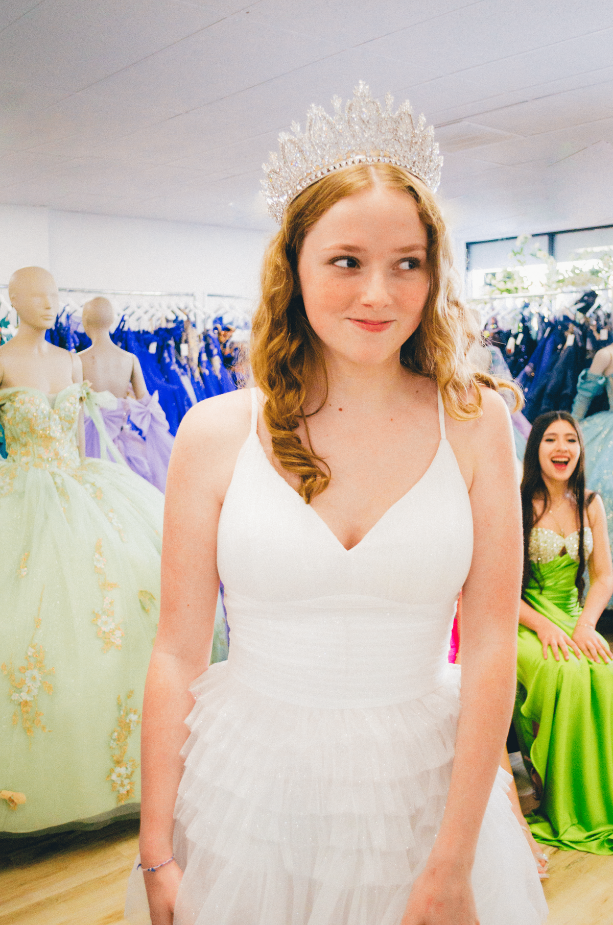 Formal Dress White | Lucia Isabel