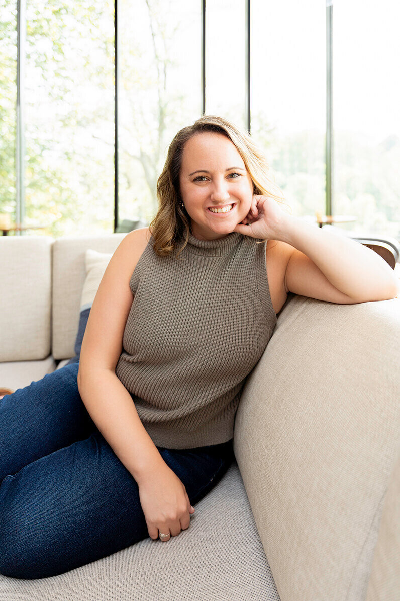 social media manager photo taken by a personal branding photographer in columbia maryland