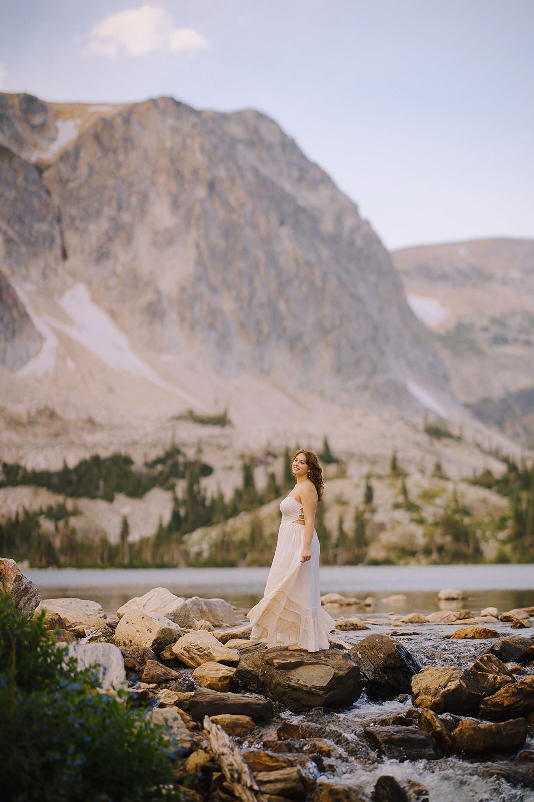 Fort Collins Cheyenne Wyoming Colorado Wellington CO Laramie Senior Photos Senior Portraits Graduation Photographer Lake Marie Snowy Range Mountains Lake Marie Vedauwoo Horsetooth Reservoir RMNP Liz Osban Rocky Mountain National Park 3