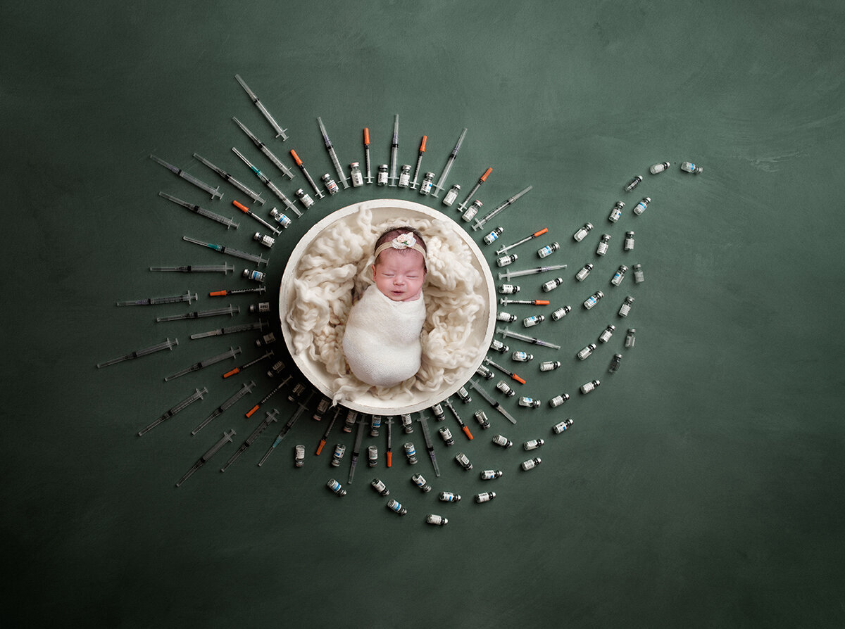 Baby Victoria Newborn IVF