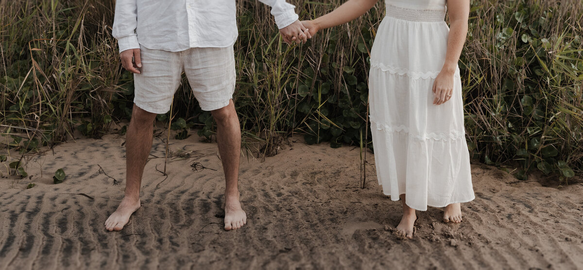 Tayla + Drew Dudley Beach Engagement Shoot Roam Ahead Weddings 2024-12
