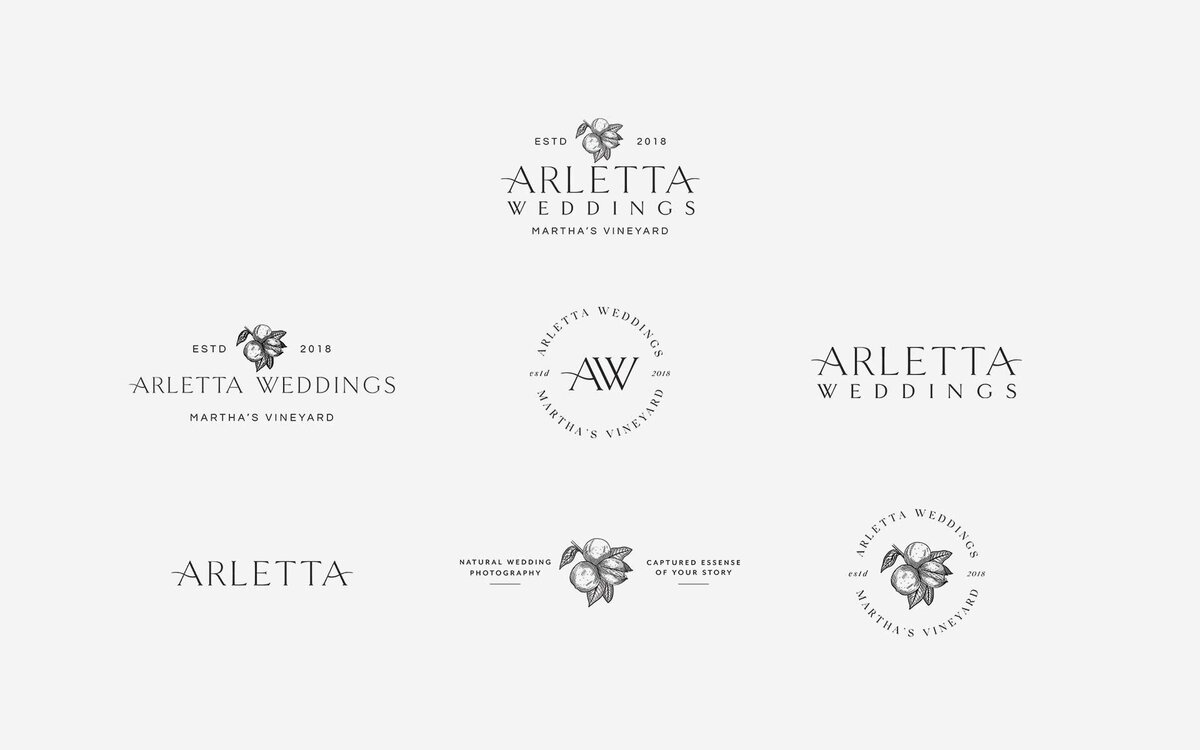Arletta_Weddings_logos