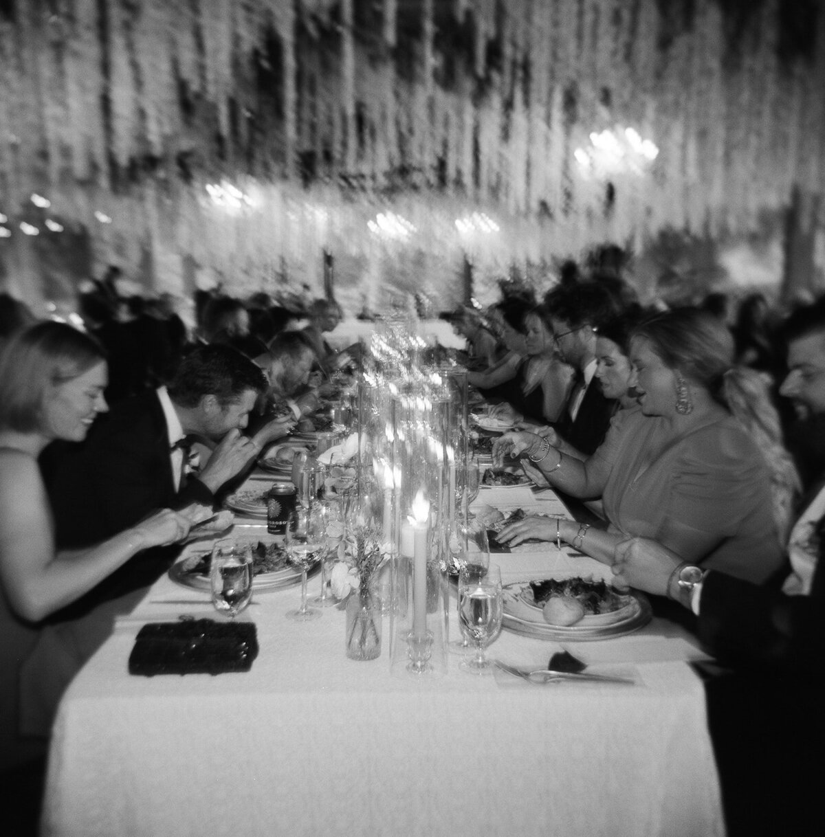 fun outdoor wedding reception