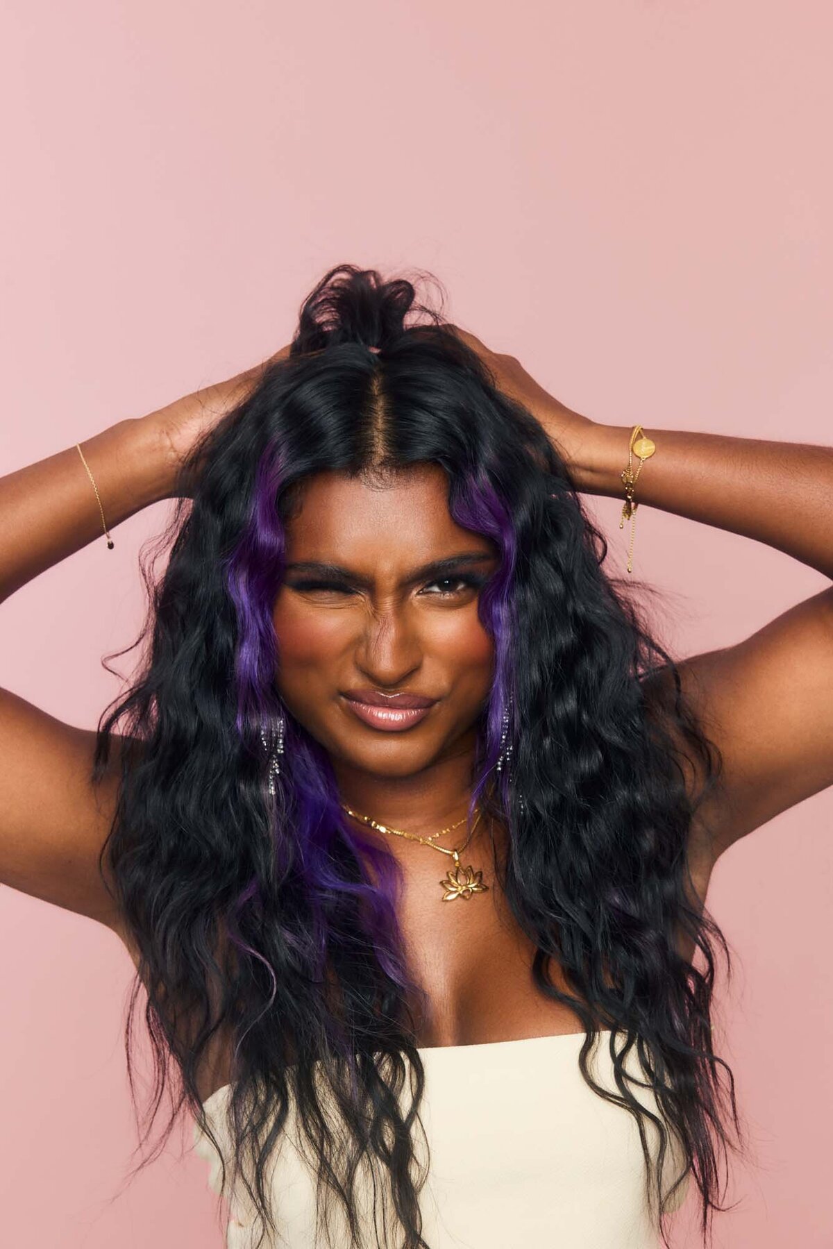RARE BEAUTY Linasha Beauty Campaign
