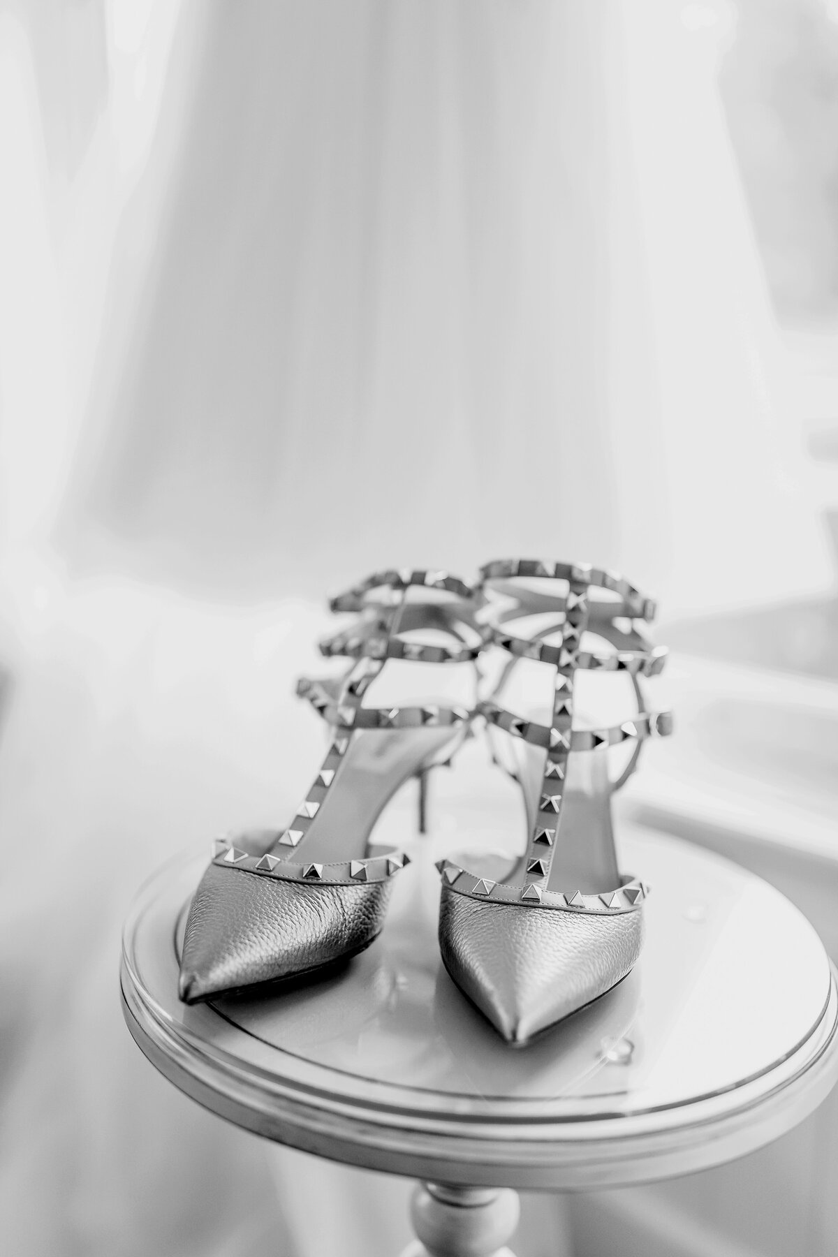 Bride's Shoes at the Broadmoor