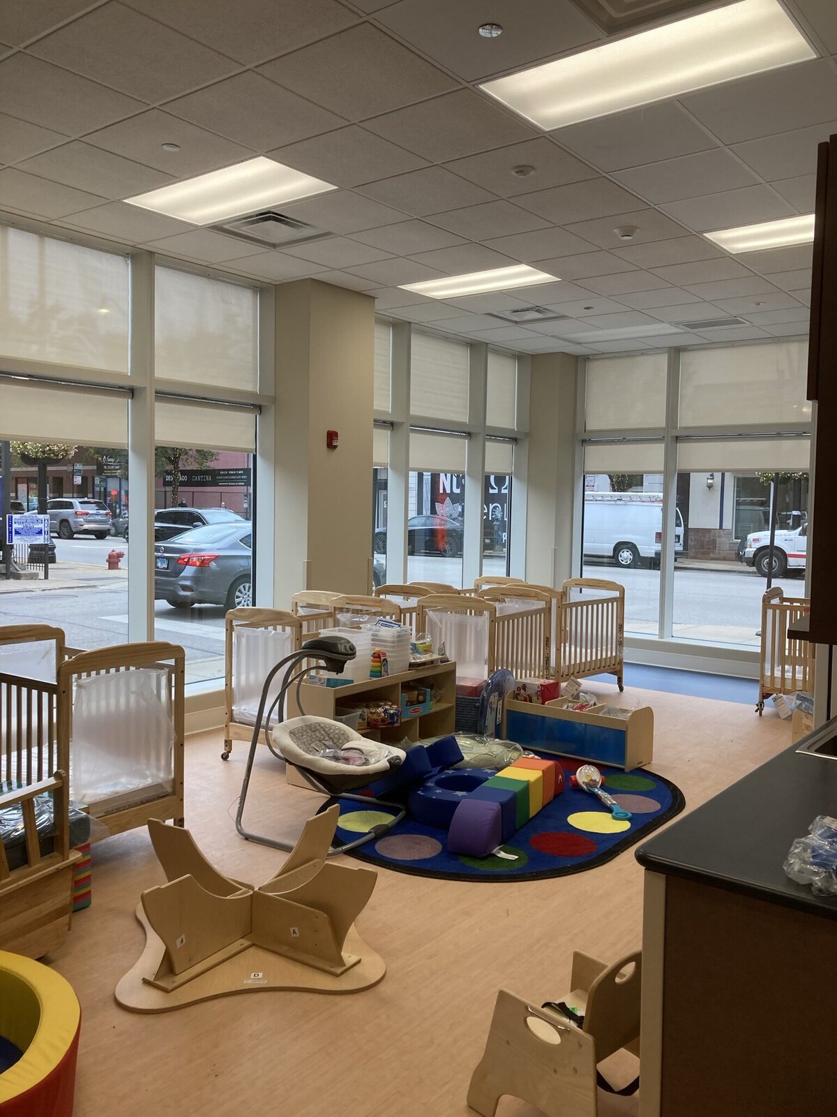 Custom commercial shades