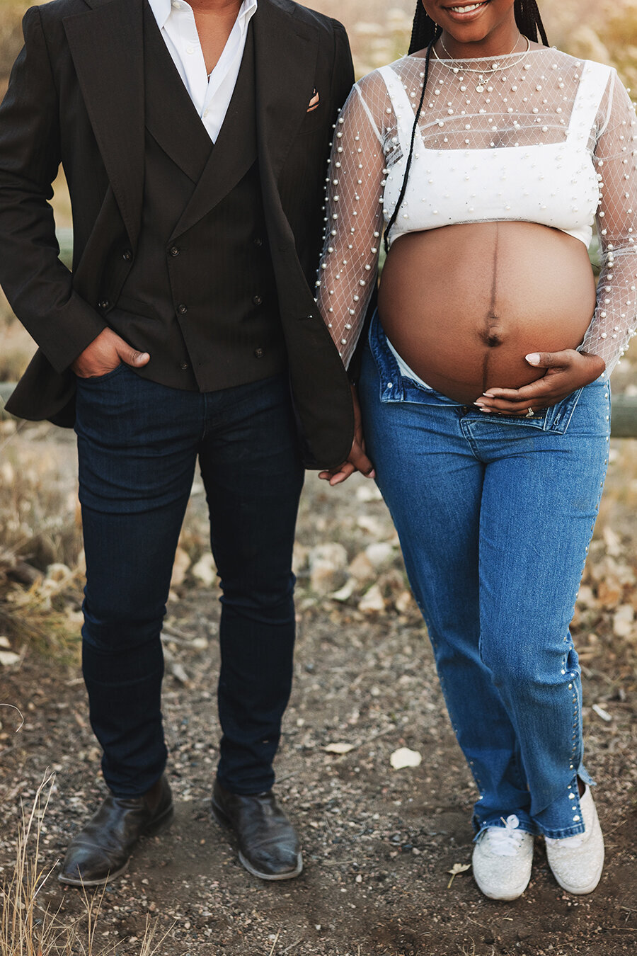 Maternity photo shoot in Fort Collins
