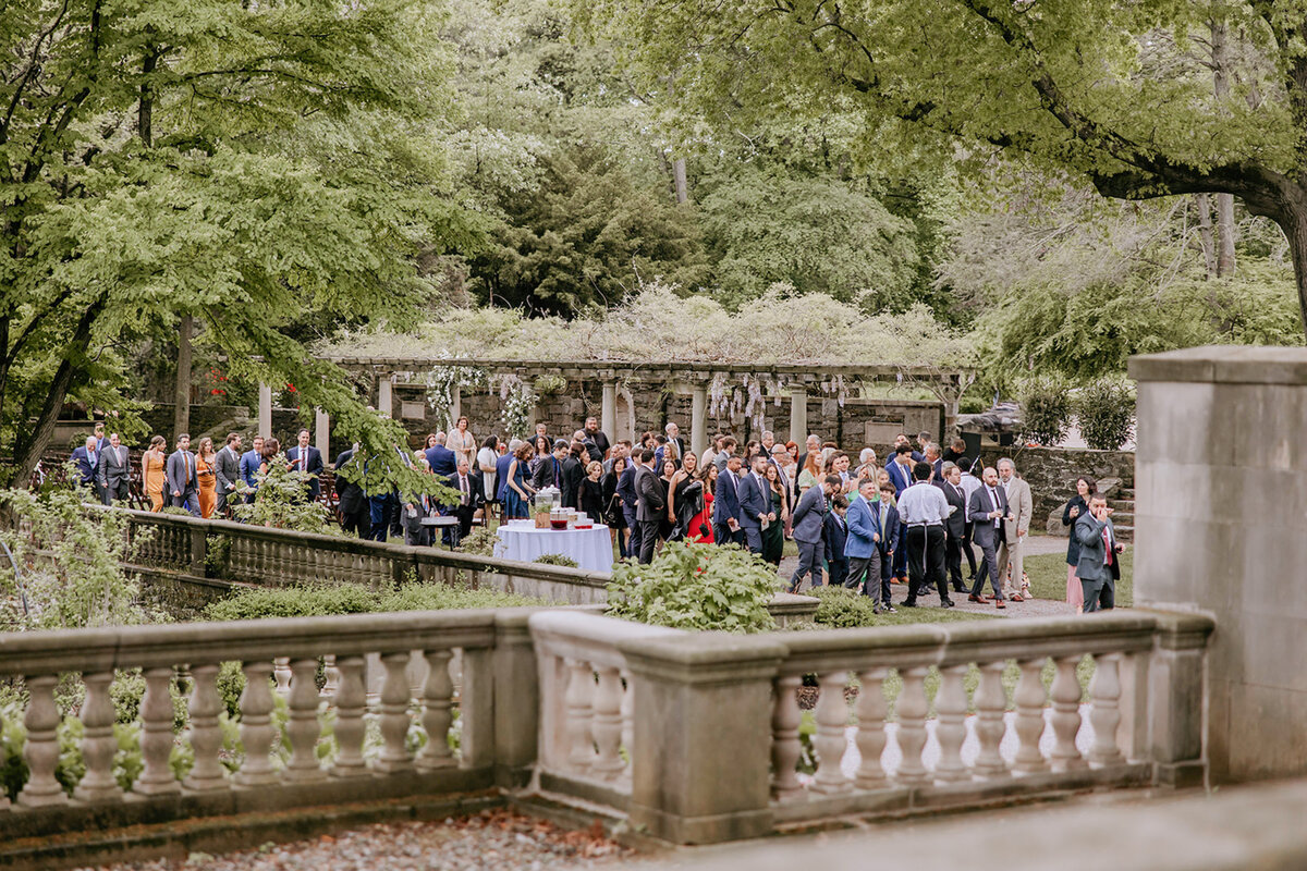 Curtis Arboretum Philadelphia Garden Wedding
