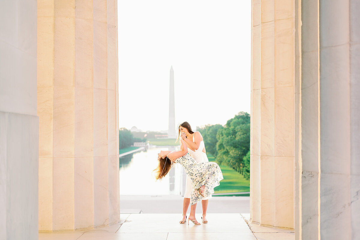 Spring Engagement Photos in DC 13