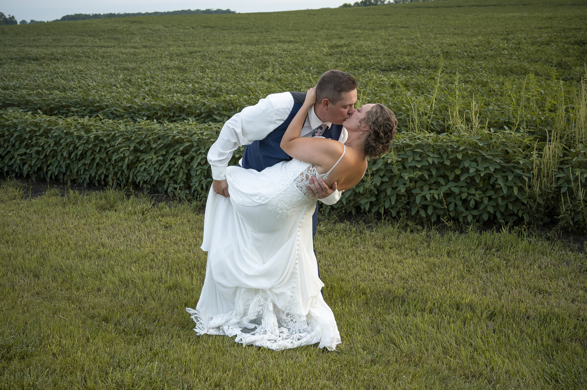 Emotional wedding vows close-up