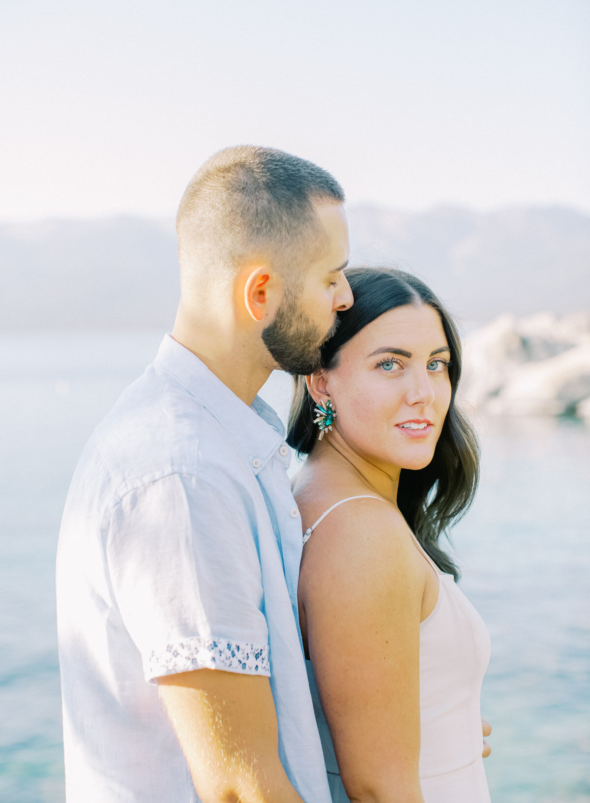 Photo of engagement photography session in Lake Tahoe