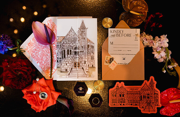 Pittsburgh Wedding Invitations