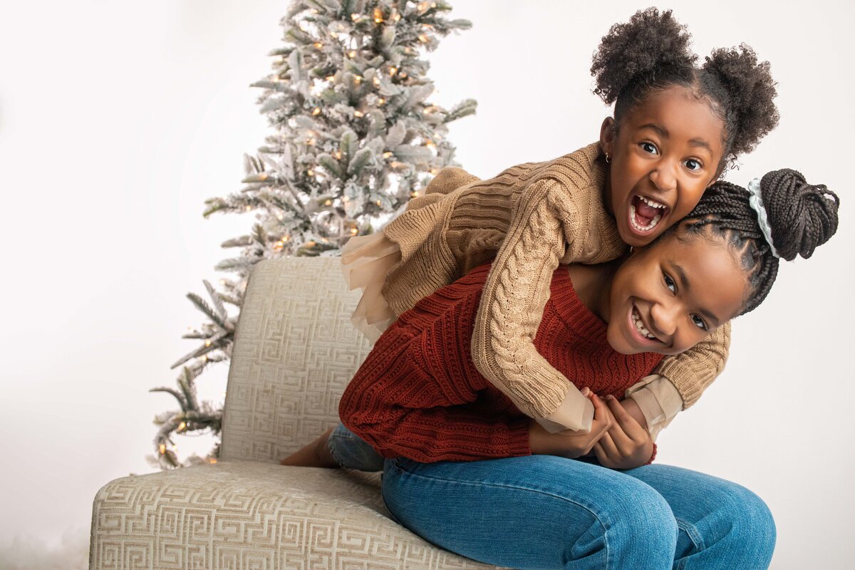 Baby’s First Christmas Portrait Lifestyle Holiday Photos