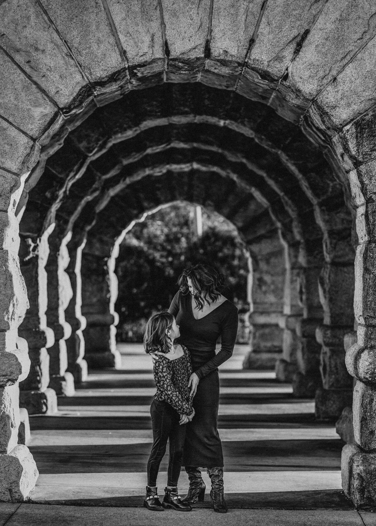 family photos at Lincoln Park Zoo