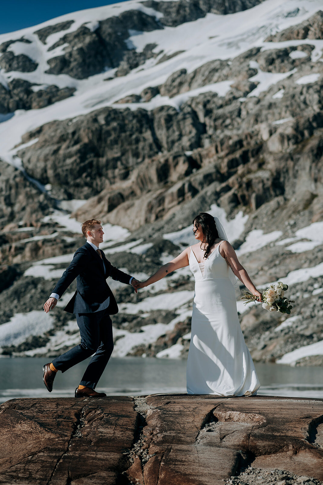 Ron and Serena Whistler Heli Elopement10