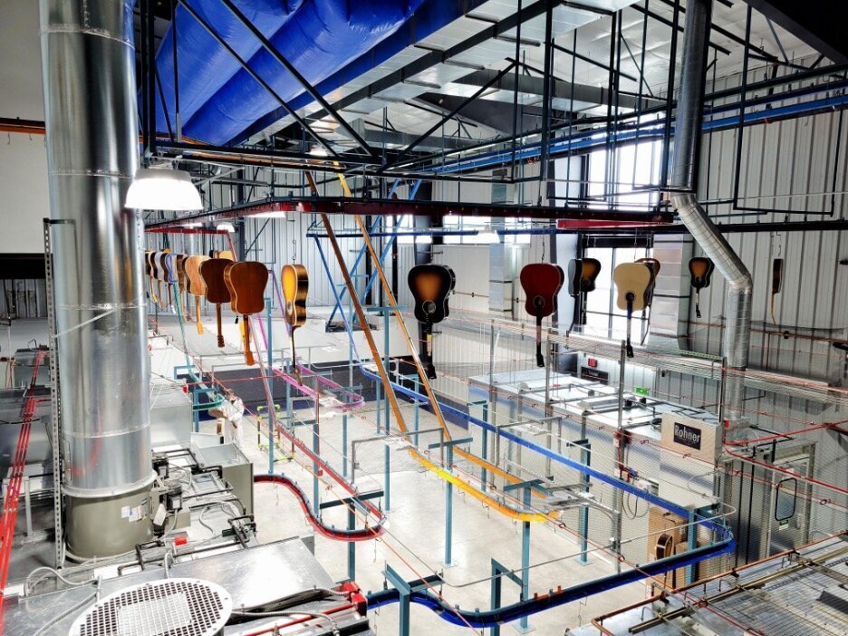 Gibson Guitars Custom Conveyor System