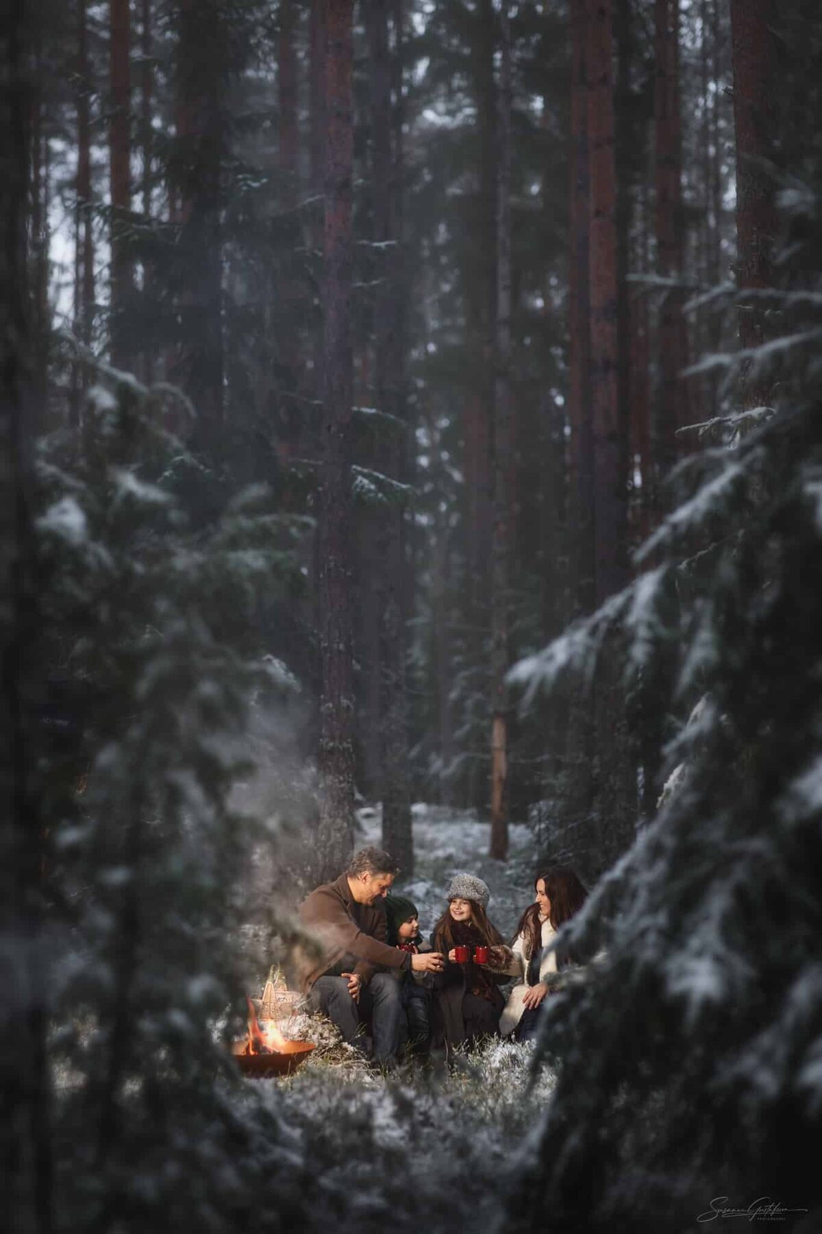Julfoto-saga-julkort