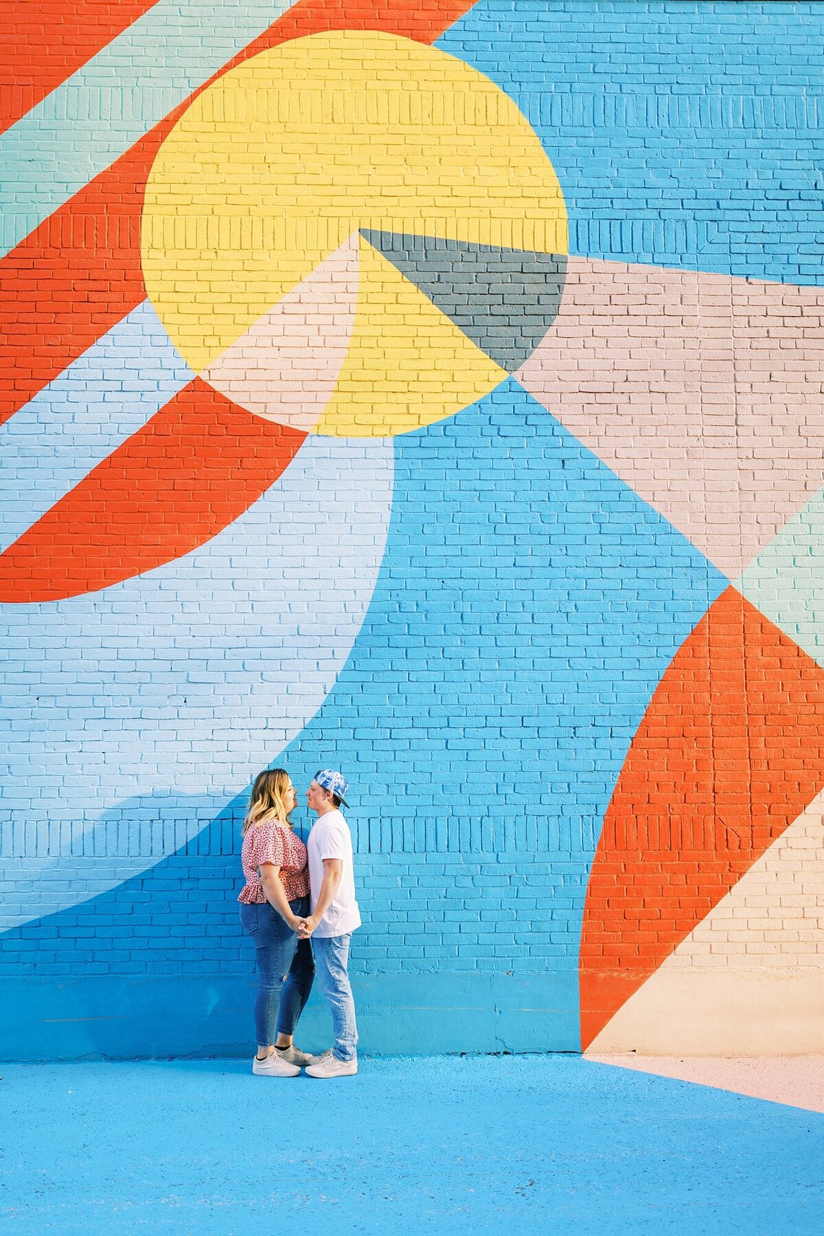 Artsy-Mural-Colorful-Downtown-Maine-Engagement-Photography_0012