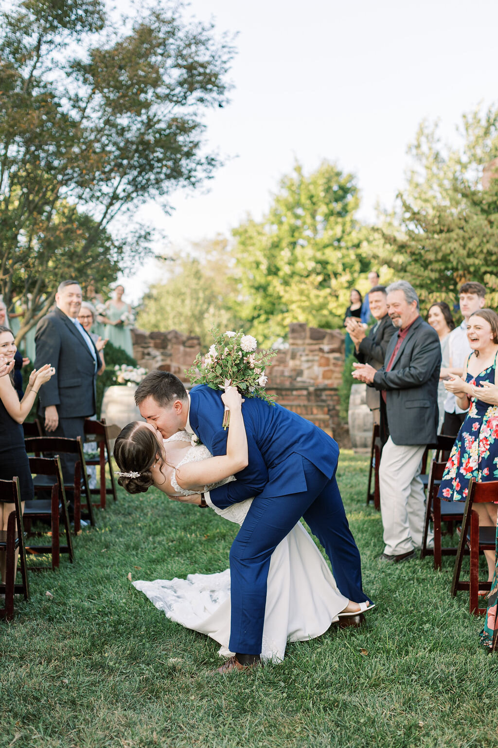 Winery at Bull Run Wedding Centreville Virginia | Adela Antal Photography