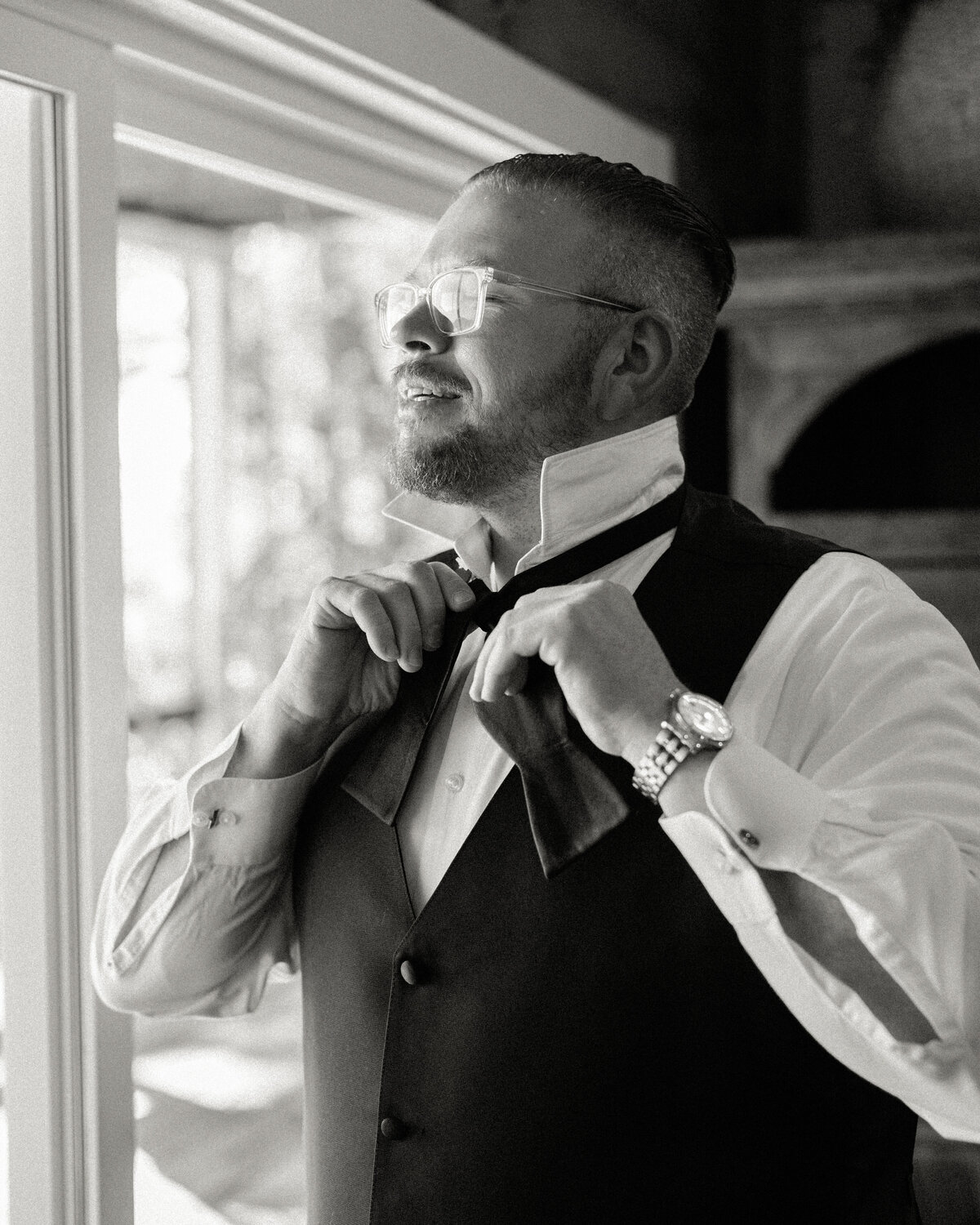 Daniel & Jamie - Groom Getting Ready - Lonesome Valley, Sapphire, North Carolina - Chrissy O'Neill & Co. - South Florida Wedding Photographer-25