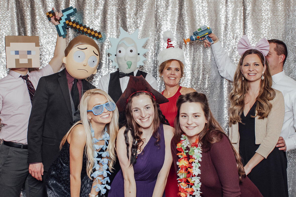 Romantic photo booth services at Southern Mansion weddings in Cape May County, New Jersey